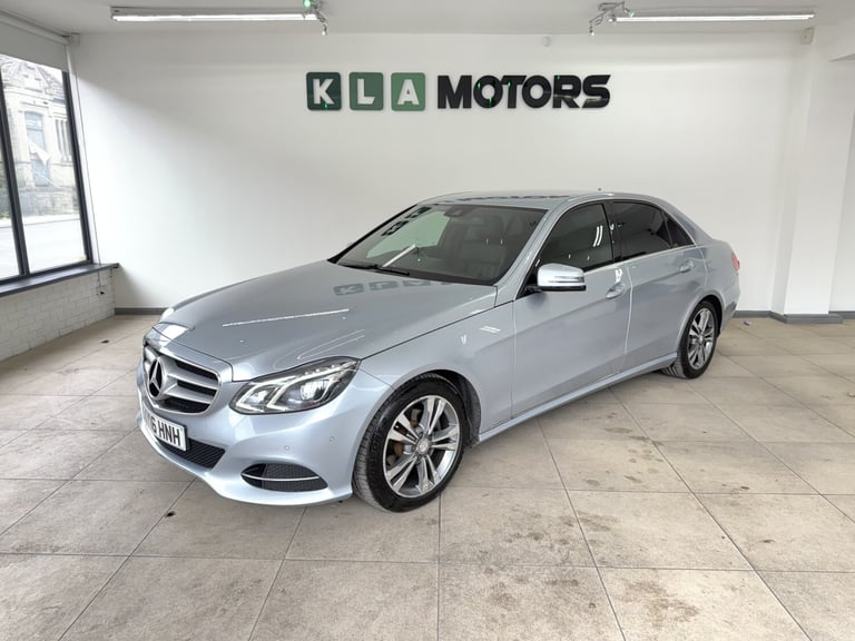 MERCEDES-BENZ E CLASS 2.1 E220 BlueTEC SE Silver Auto Diesel 2016