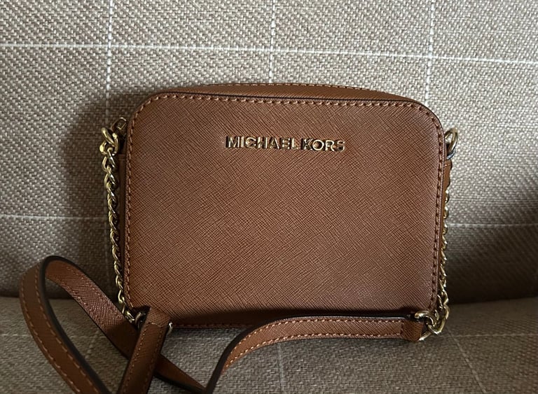 Mini Michael Kors Tan Cross Body Handbag