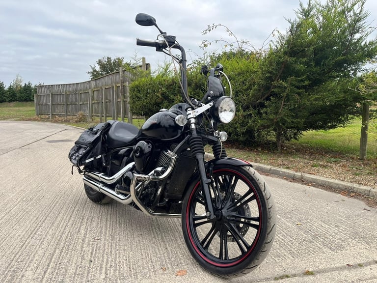 2012 12 KAWASAKI VN 900 CBF CUSTOM VN900 CU VANCE  HINES CRUISER TALL BARS