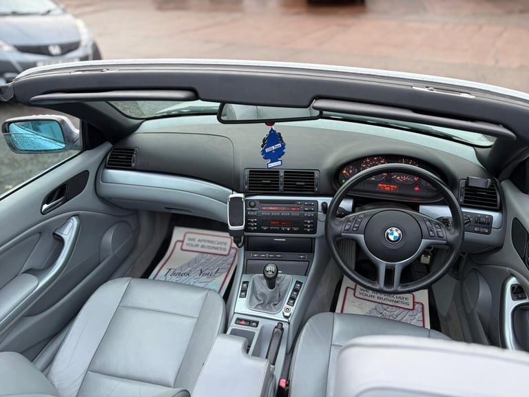 2001 BMW 3 Series 320 Ci SE 2dr CONVERTIBLE PETROL Manual