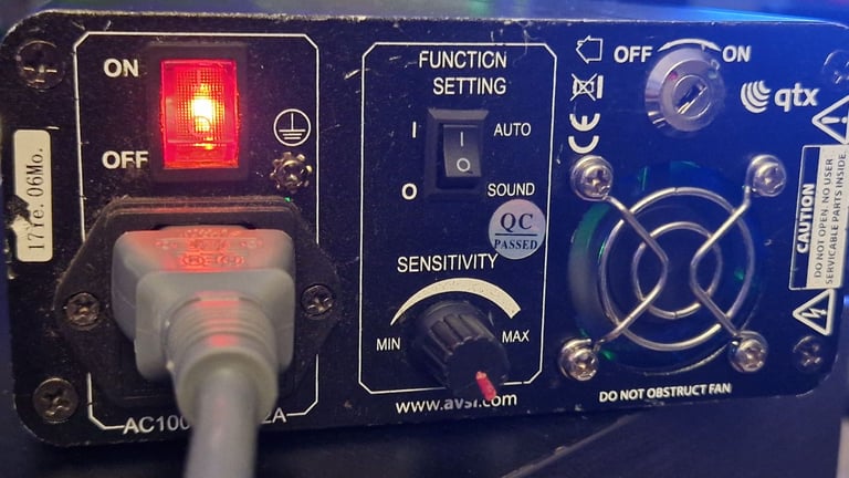 QTX Fractal-250 Green Blue Laser DJ Lighting Effect Equipment (PLEASE READ)