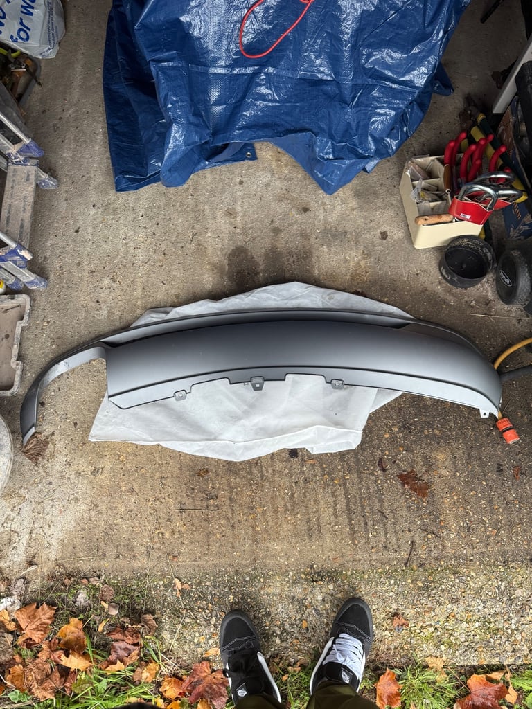 Audi A5 S-Line rear splitter