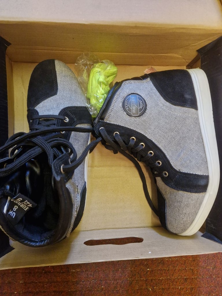 Rexel motorcycle sneakers.