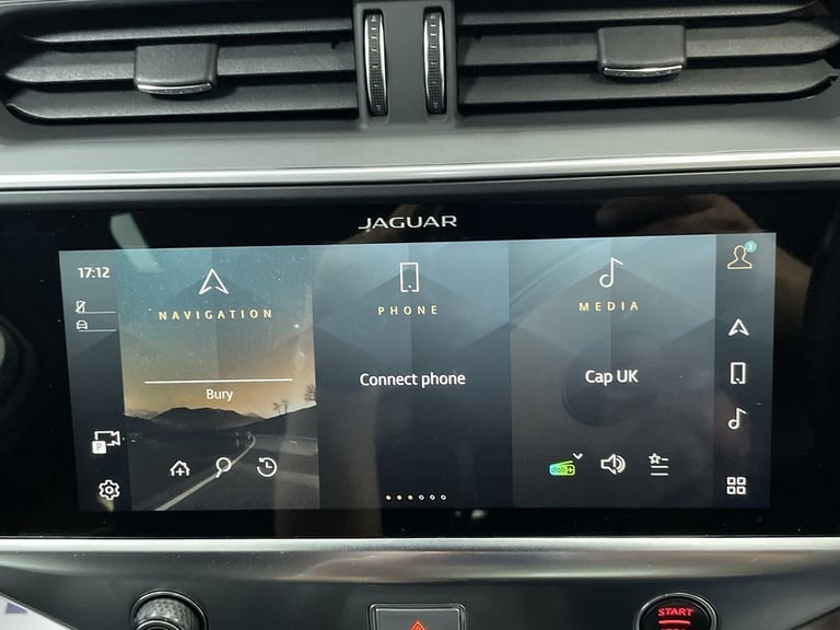 2022 Jaguar I-Pace 400 90kWh HSE Black SUV 5dr Electric Auto 4WD (400 ps) - AA INSPECTED HATCHBAC...
