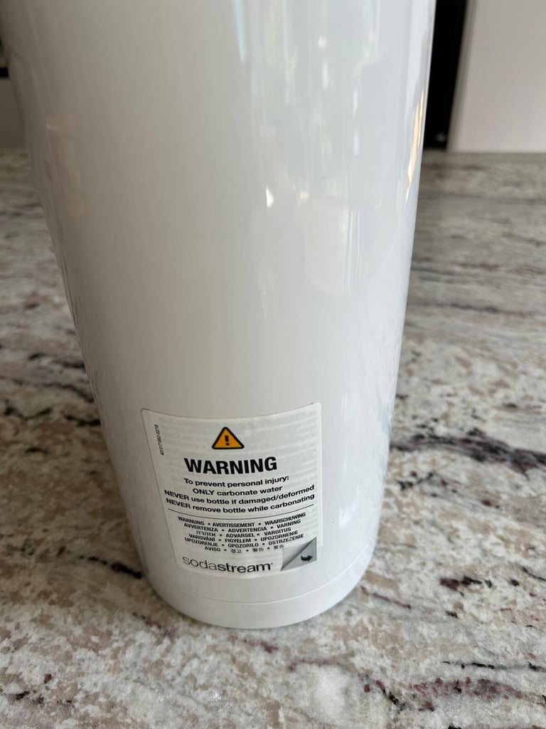 Water purifying Soda Stream..