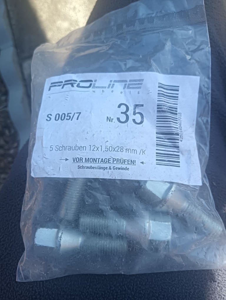 image for WHEEL BOLTS. 