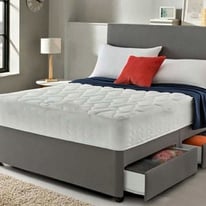 - Divan Double Bed and Mattress