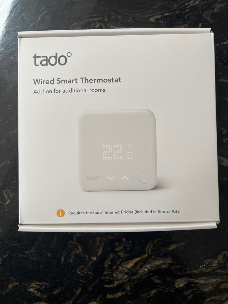 image for Tado wired smart thermostat 