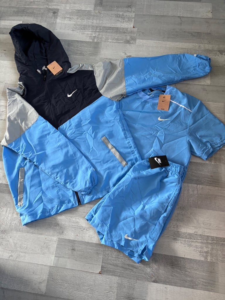 image for Nike Set Blue/Black 3 Piece Sets 