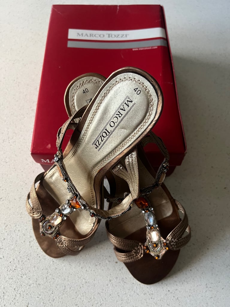 image for Marco Tozzi low heeled sandal 