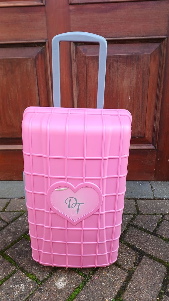 image for Designa Friend pink dolls suitcase