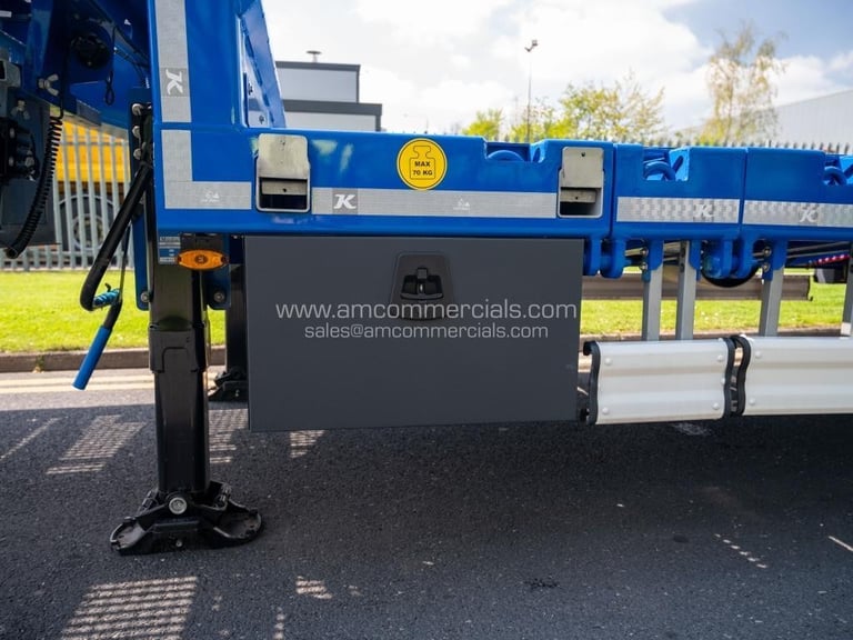 KASSBOHRER LOW LOADER 52800KG 3 AXLE EXTENDABLE