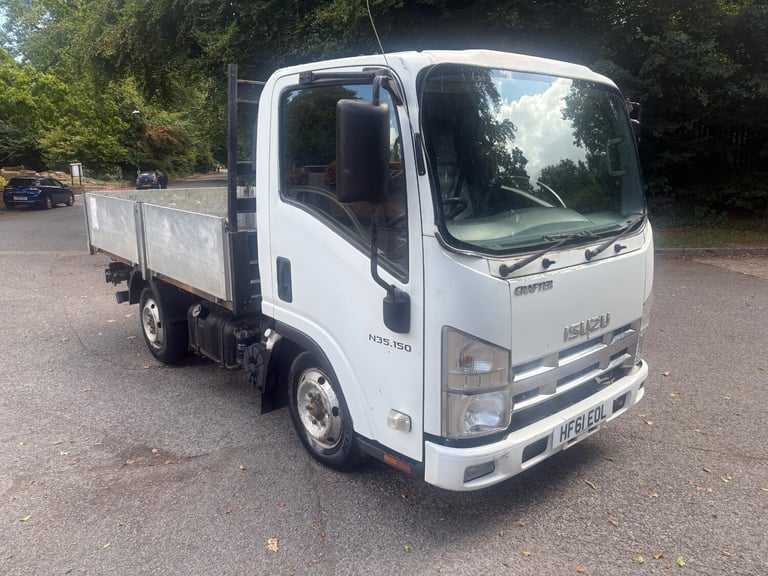 image for ISUZU GRAFTER DROPSIDE 3.0 N35 12 FT ALUMINIUM BED HIGH SIDE MOT 09/2026 NO VAT 