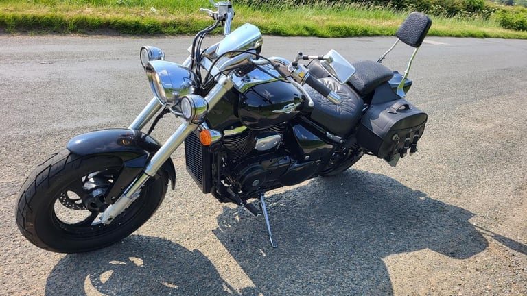 2007 07 SUZUKI VZ 800 K6 MARAUDER VZ800 INTRUDER VL800 CUSTOM XVS CRUISER BLACK