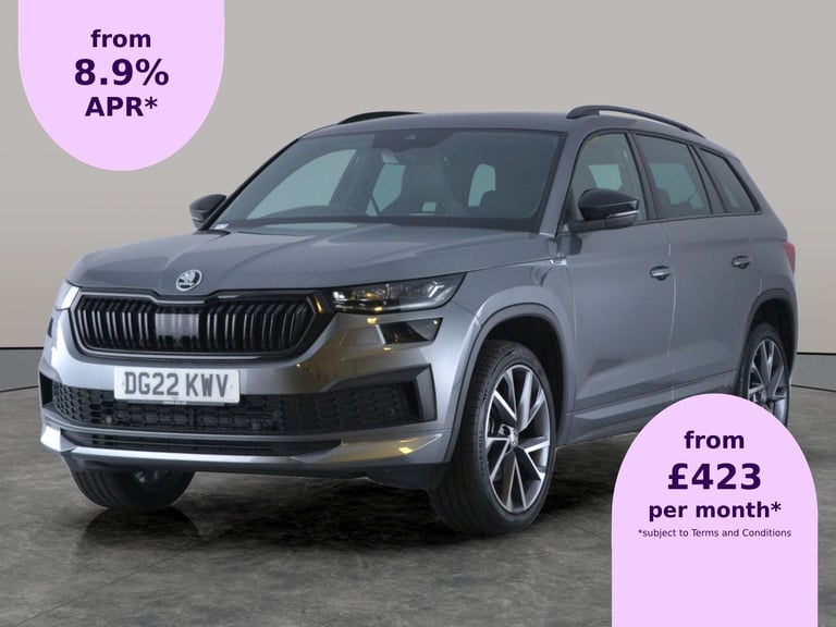 image for 2022 Skoda Kodiaq 1.5 TSI ACT SportLine SUV 5dr Petrol DSG Euro 6 (s/s) (7 Seat) (150 ps) - L Suv...