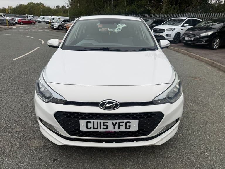 2015 HYUNDAI I20 SE CRDI HATCHBACK WHITE DIESEL