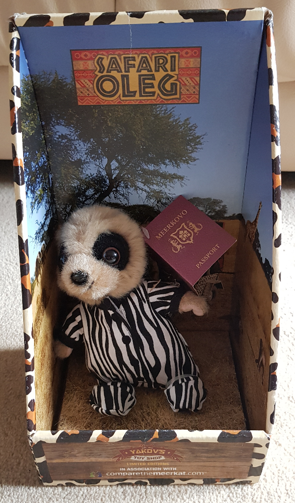 image for Meerkat Safari Oleg Collection Soft Toy.