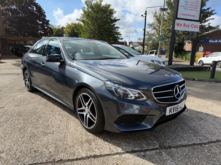 2015 Mercedes-Benz E Class E350 BlueTEC AMG Night Ed Premium 4dr 9G-Tronic SALOON Diesel Automatic