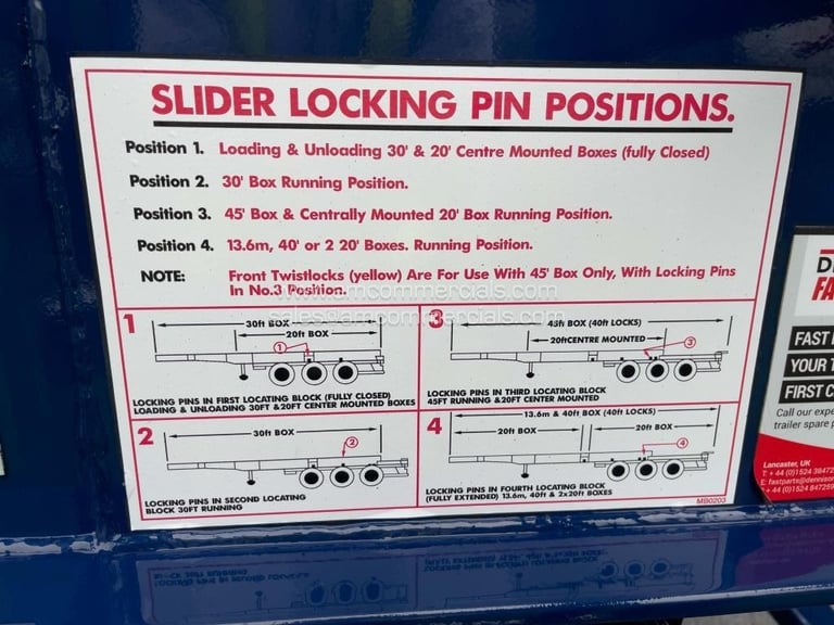 DENNISON SLIDING SKELETAL TRAILER