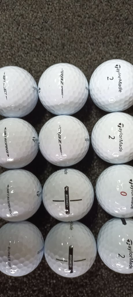 image for Superb Range of top name brand golf balls * 2 Dozen from only £10 Titleist, Callaway, T/Made, Srixon