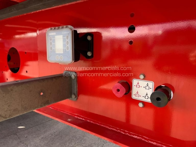 KASSBOHRER 71 CU YD ALLOY TIPPER TRAILER 
