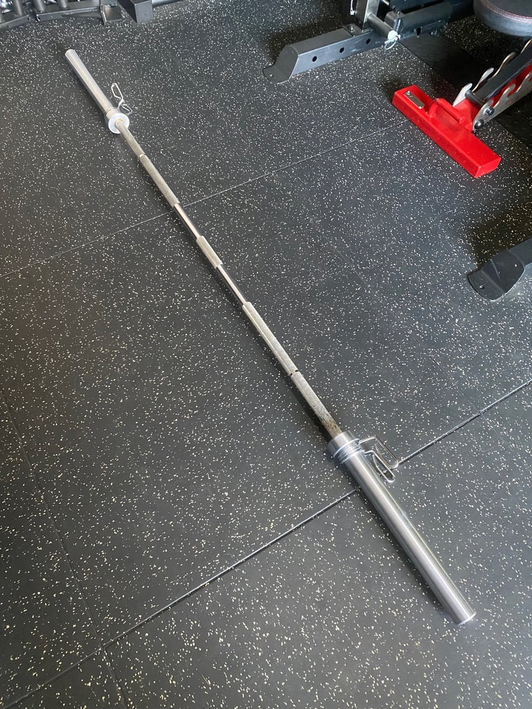 7 foot 20kg Origin commercial barbell with spring collars 