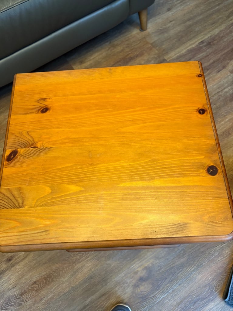 Bedside table with three drawers