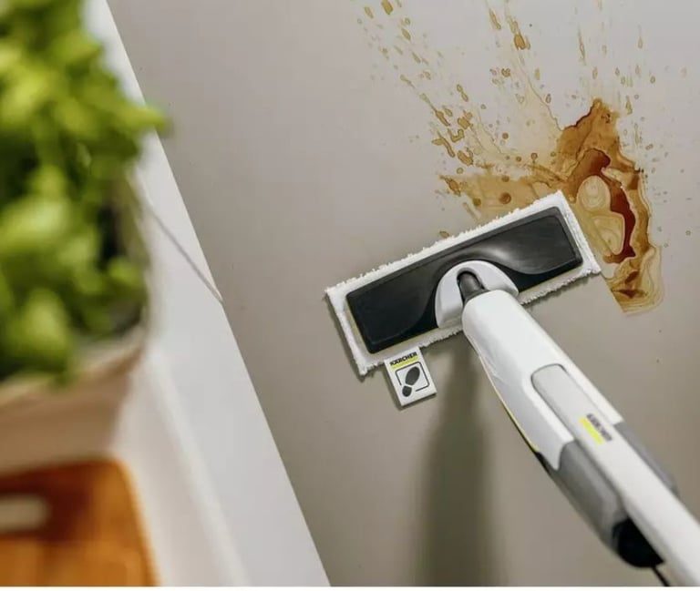 * LIKE NEW CONDITION * KARCHER * Upright Steam Floor Cleaner TILES WOOD FLOOR KITCHEN - MOP CLEANERl