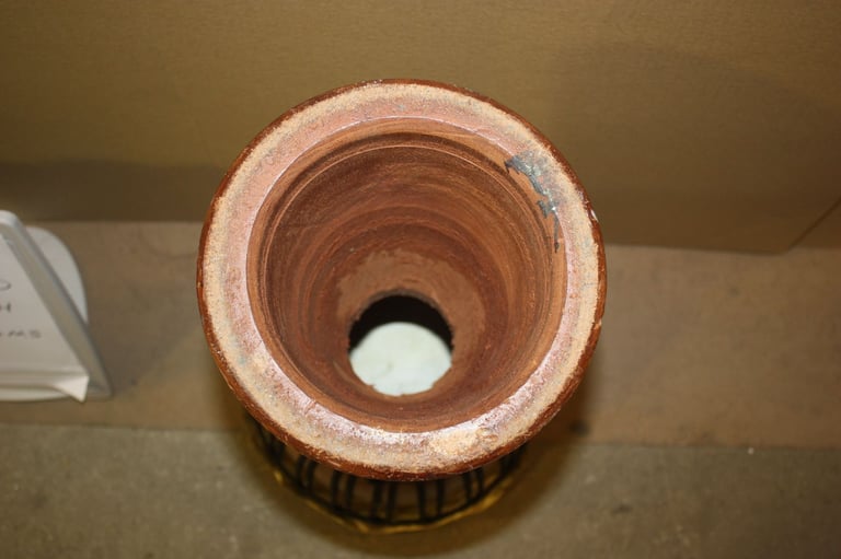 African Wooden Djembe Drum 10.1/2in Head x 24in High ~ Weight 5164 Grams ~ £75 ono