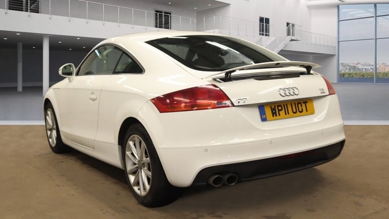 2011 Audi TT 2011 2.0 TDI Quattro Sport 2dr [2011] WHITE HALF LEATHER SERVICE HISTORY COUPE Diese...