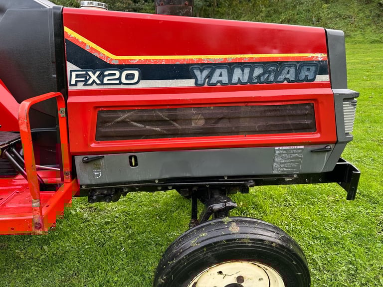 YANMAR FX20 2WD Compact Tractor & New 4ft Flail Mower *** WATCH VIDEO *** 20 HP * * 426 hours