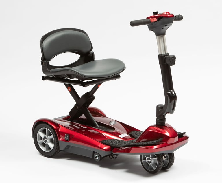 Drive auto folding mobility scooter