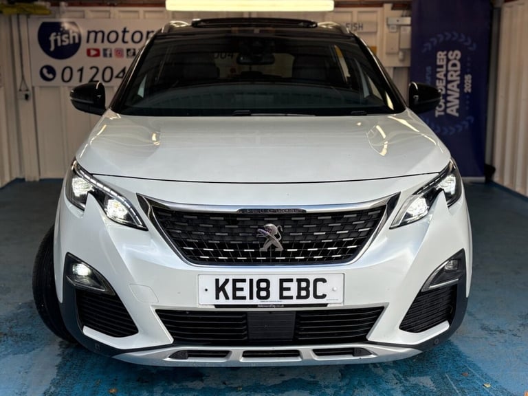 2018 18 PEUGEOT 5008 1.6 THP GT LINE SUV 5DR PETROL EAT EURO 6 (S/S) (165 PS)