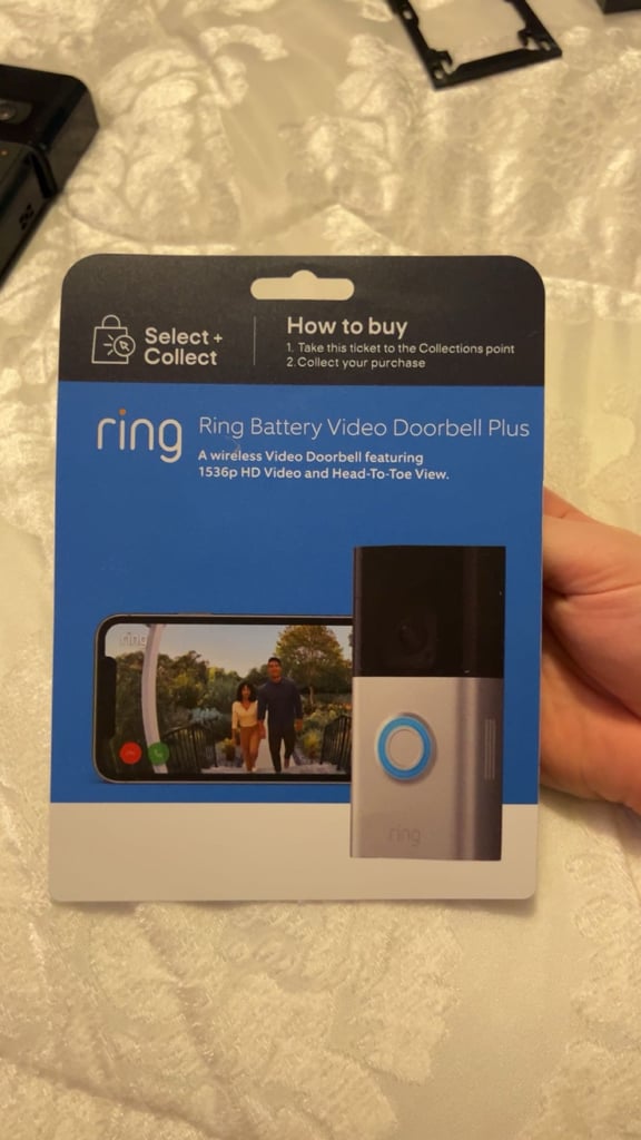 Ring Battery video Doorbell 3 plus Bundle