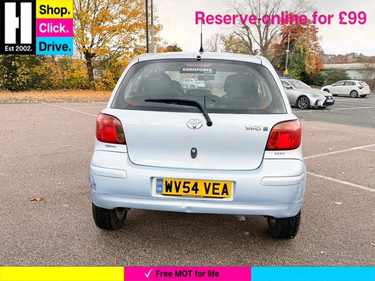 Toyota Yaris 1.3 VVT-i Blue Hatchback 5dr Petrol Manual (133 g/km, 85 bhp) Petrol Manual - Image 7