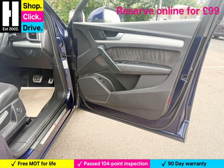 2017 Audi Q5 2.0 TFSI S line S Tronic quattro Euro 6 (s/s) 5dr ESTATE Petrol Automatic