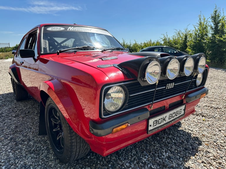 FORD ESCORT MK2 2.5 DURATEC RALLY CAR . Recent New Build. 