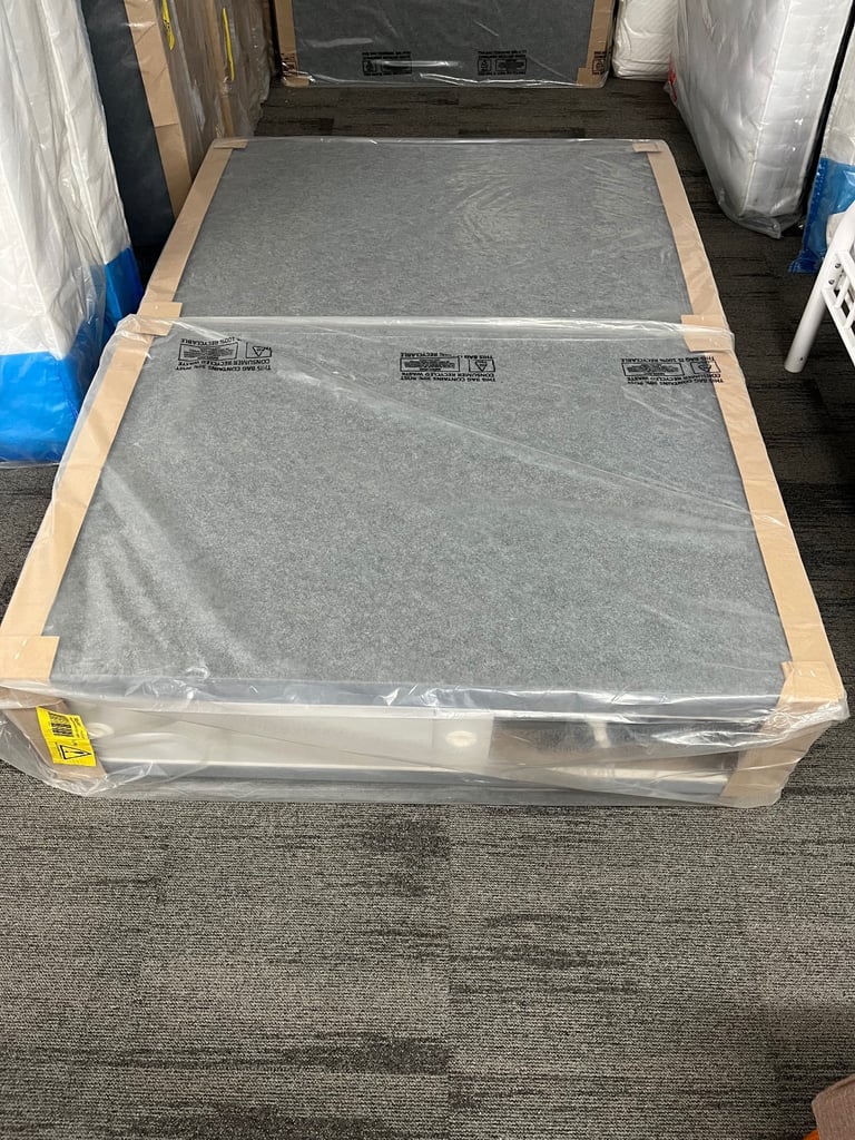 Air Sprung Divan Slide Store 4ft 6 Bed Base 