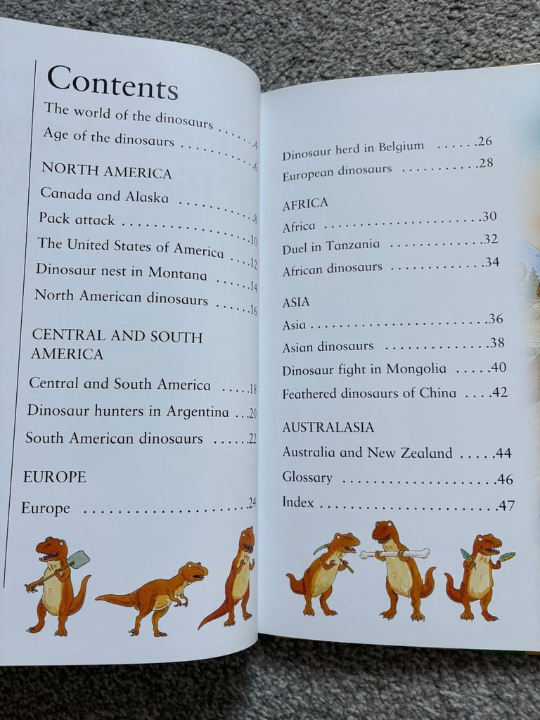 The Kingfisher First Dinosaur 🦖 Picture Atlas