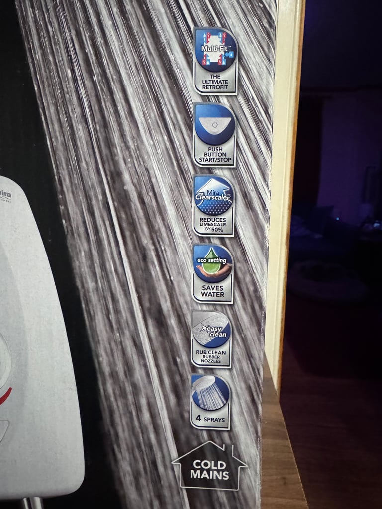 MIRA sprint electric shower 