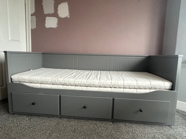 image for IKEA hemnes sofa bed and mattresses 