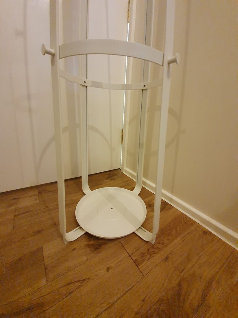Ikea white coat rack / stand