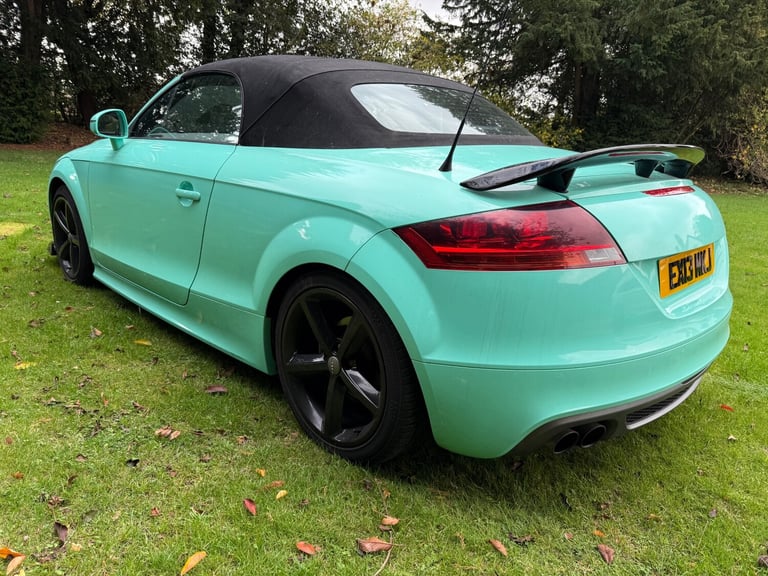 2013 AUDI TT 1.8 TFSI S LINE LOW 46K 2 KEYS LEATHER AC BODYWRAP SPOILERS PX SWAP