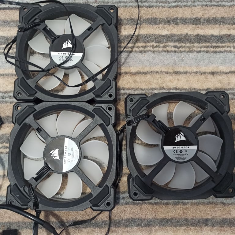 Corsair LL120 RGB fans x3 for desktop PC case