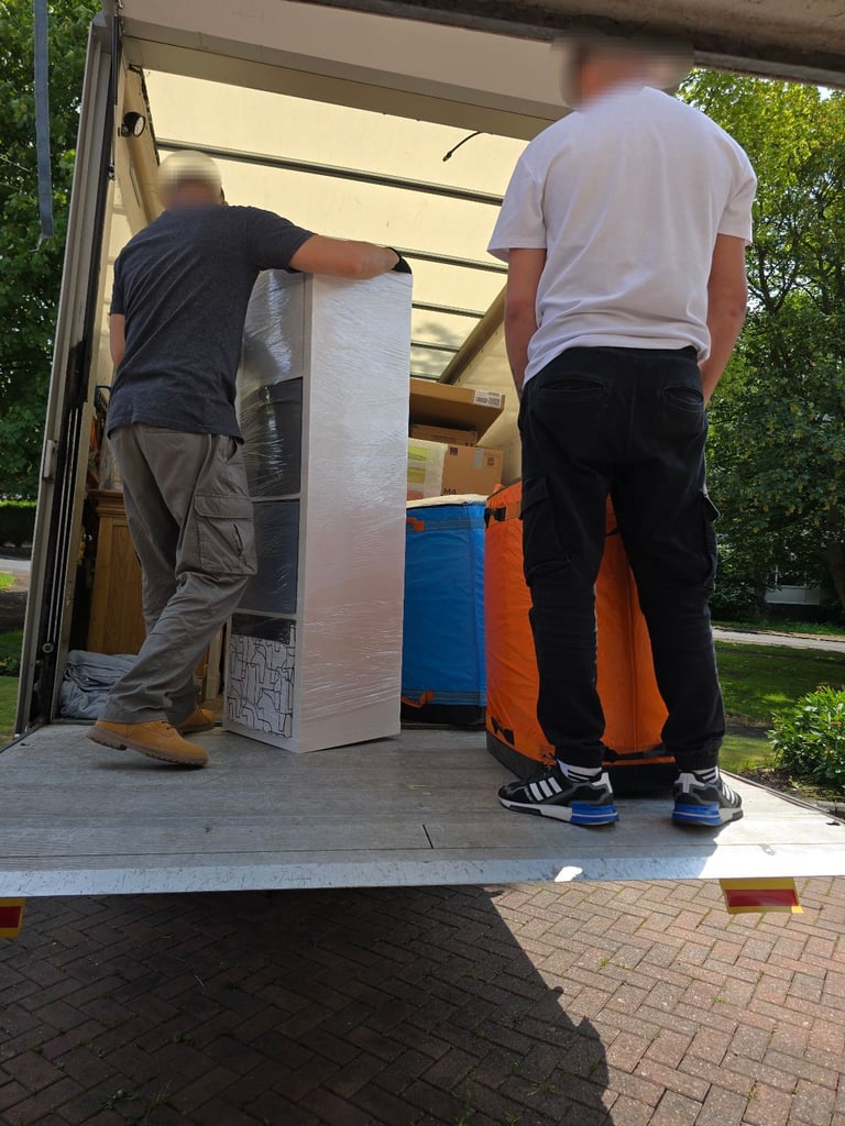 Man With a van house removals Lichfield