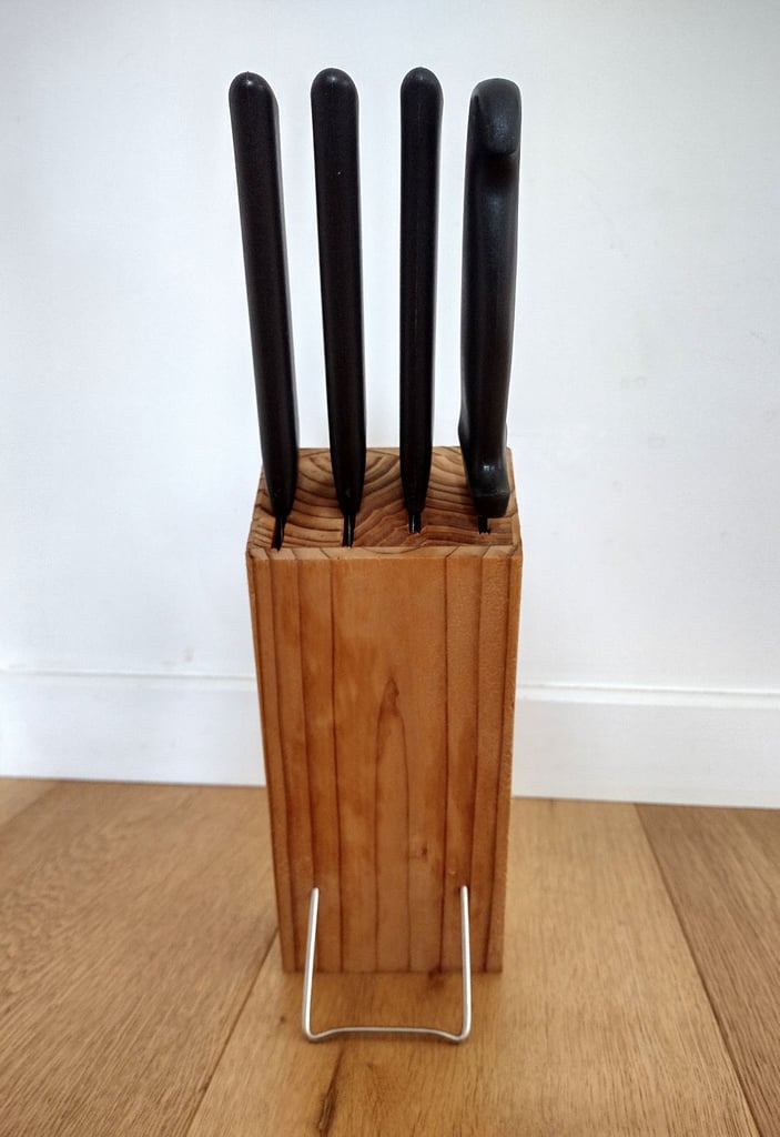 IKEA Wooden Stand Block Holder & Set