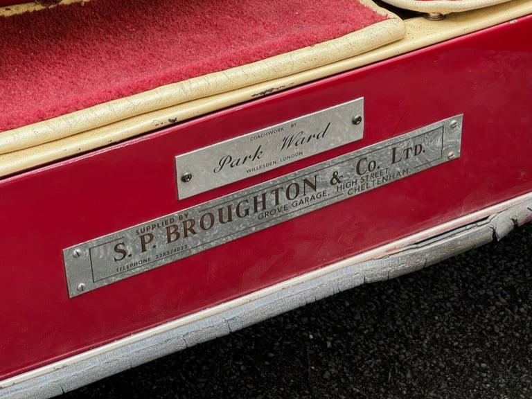 1952 Bentley MK VI Park Ward DHC B455NY Cabriolet Petrol Manual