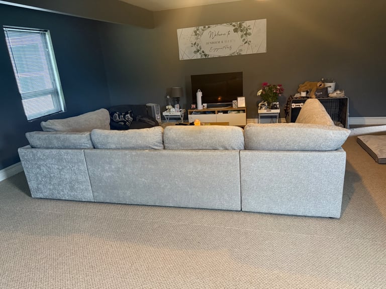 L shaped sofa