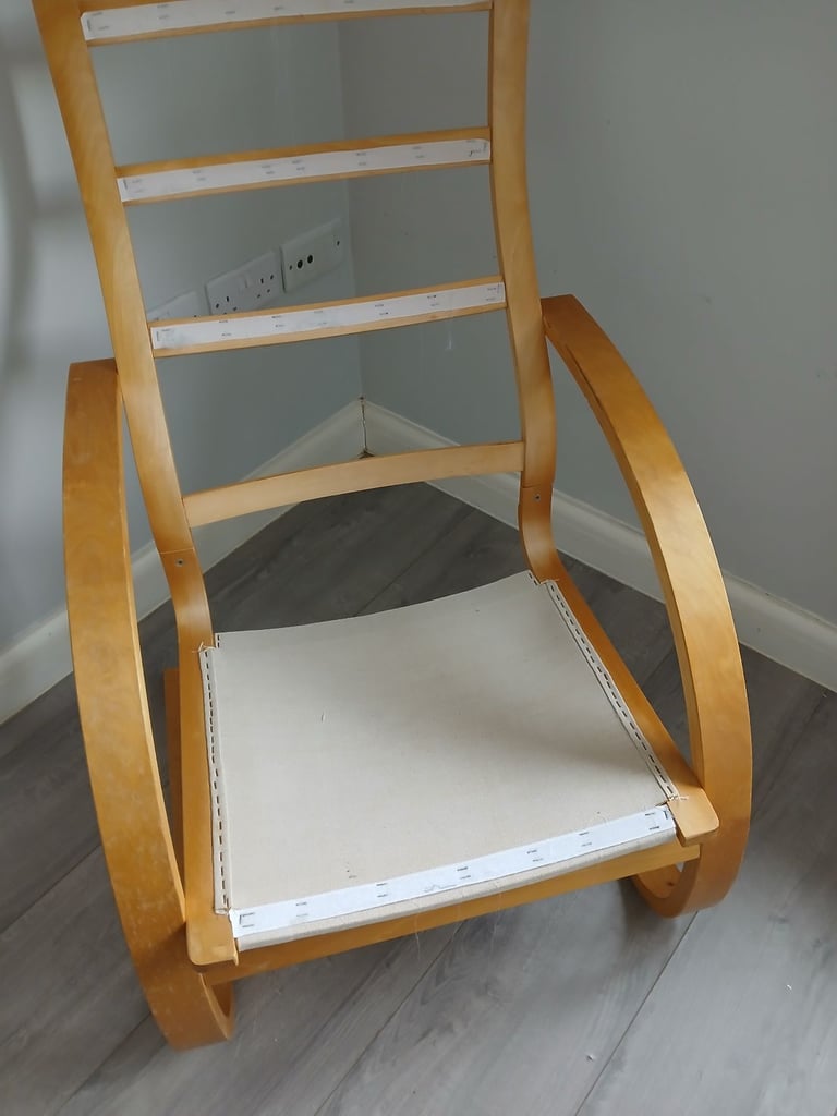 Chair in excellent condition.  No cushions. 