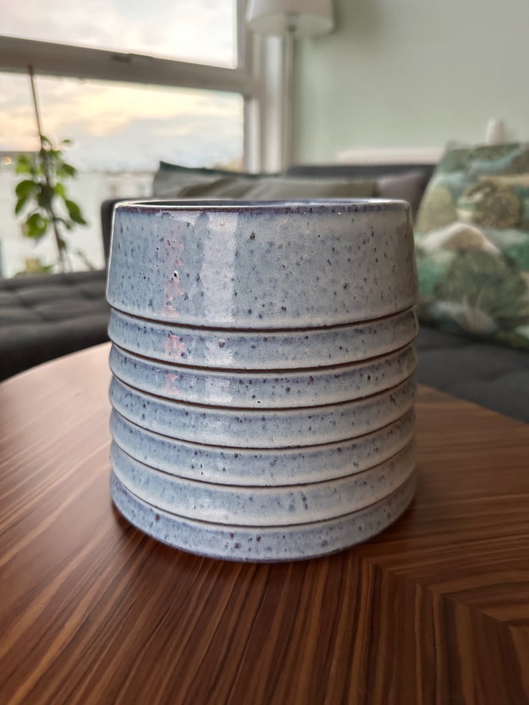 image for Ice blue Plant pot